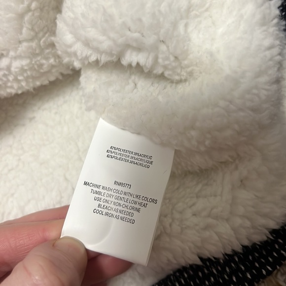 O’Neill Latte Faux Shearling Trim Moto Jacket - Picture 6 of 11